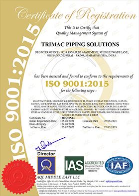 ISO 9001:2015 Certificate